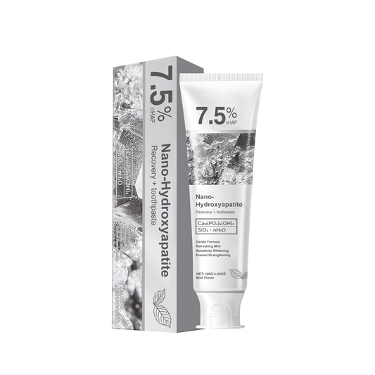 Dentifrice Nano-Hydroxyapatite 7,5% – Réparation & Protection Émail